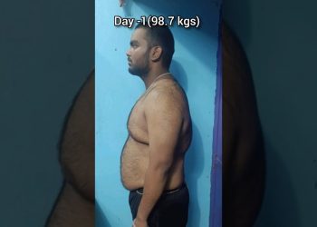 My client Kanha's rapid fat loss Transformation #fatloss