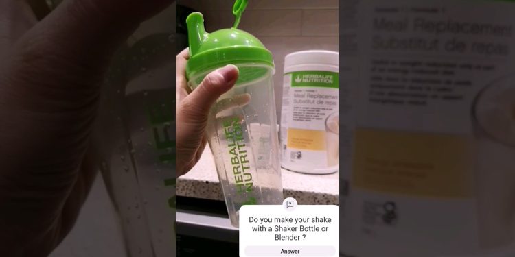 How To Make Herbalife Weight Loss Shake FAST ⚡Formula 1 Shake & Simply Probiotics #herbalifeshake