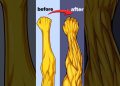 Grow your forearms with 3 home exercise #forearms #workout #gains