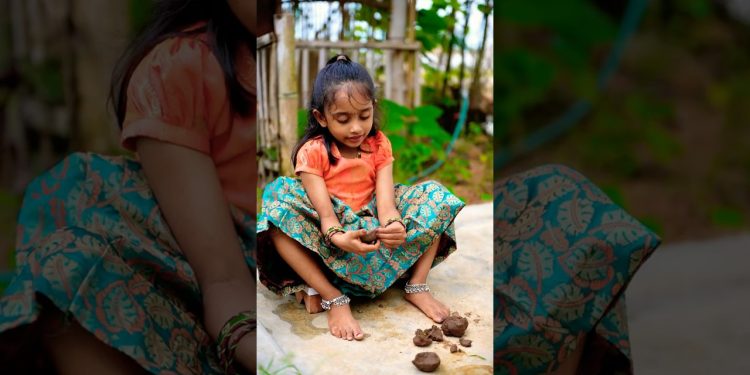Heart of light! #villagelife #ytshorts #onam #nature #chinnima