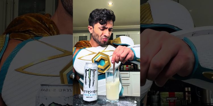 What’s inside white monster ? #health #monster #tips #healthy #drink