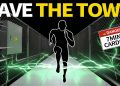 Immersive Interactive Warm-up | Save The Town Theme | Run Cardio Workout