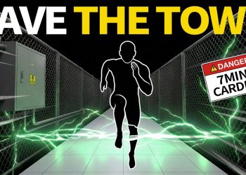 Immersive Interactive Warm-up | Save The Town Theme | Run Cardio Workout