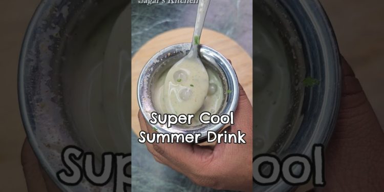 Super Cool for Body…Summer Drink Healthy & Tasty #Shorts #ColdDrink #SummerDrink