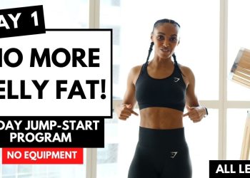 DAY 1 – LOSE WEIGHT – LOSE BELLY FAT (14 Day Exercise Plan)