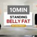 10min STANDING ABS WORKOUT 🔥| Lose Belly Fat & Get a Flat Stomach (No Equipment)