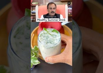 Manish Acharya ji’s Healthy Summer Drink Recipe #shorts