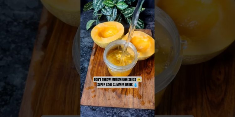 ఖర్భుజా గింజలతో కూల్ డ్రింక్ 😲 Muskmelon Seeds Summer Cooler | No Sugar Healthy Drink