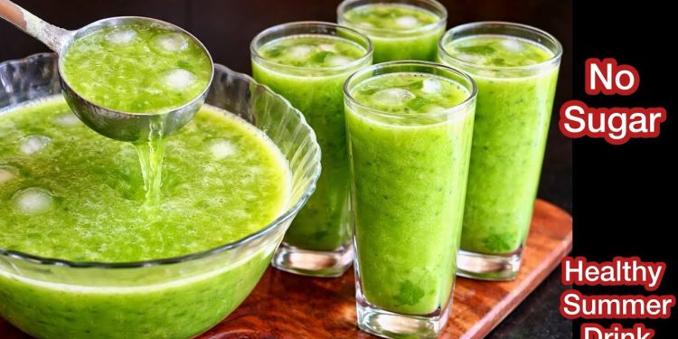 Summer Healthy Drink Recipe – Refreshing & Hydrating Drink – Weight Loss Friendly  / Juice Recipe
