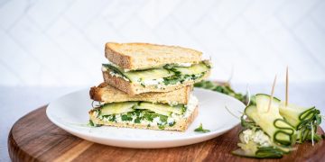 Cucumber Sandwich Bites (Grain-Free Options)