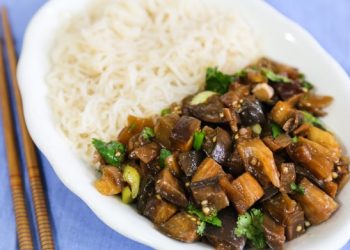 Spicy Szechuan-Style Eggplant