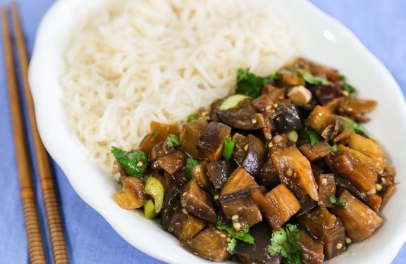 Spicy Szechuan-Style Eggplant