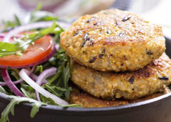 Vegan Quinoa and Wild Rice Burgers