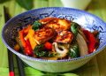 Stir-Fried Tofu with Spring Greens
