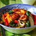Stir-Fried Tofu with Spring Greens