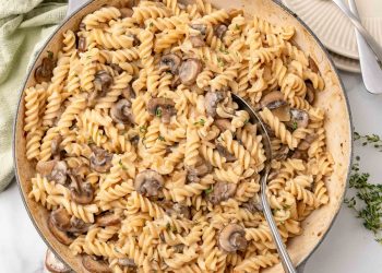Vegan Creamy Mushroom Pasta – VegKitchen