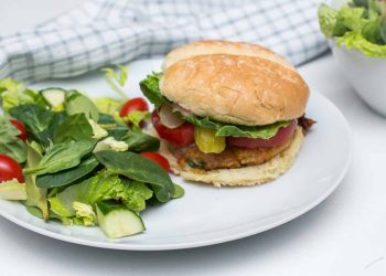 Chickpea and Sweet Potato Burger