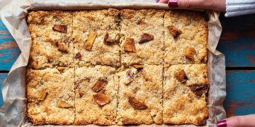 Vegan Mango and Coconut Flapjacks