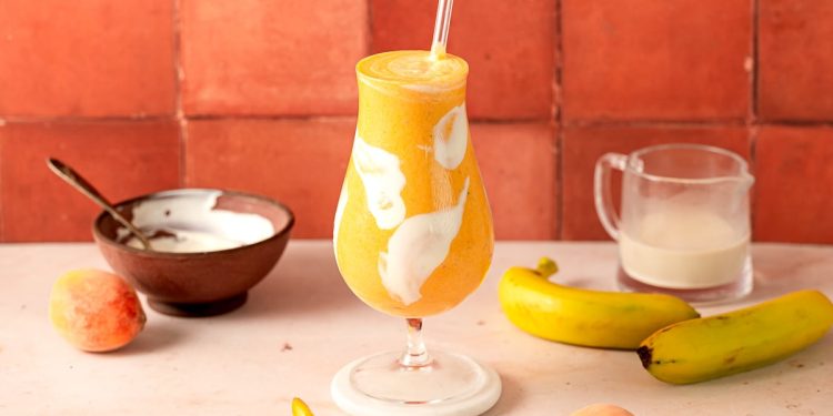 Peaches and Cream Smoothie
