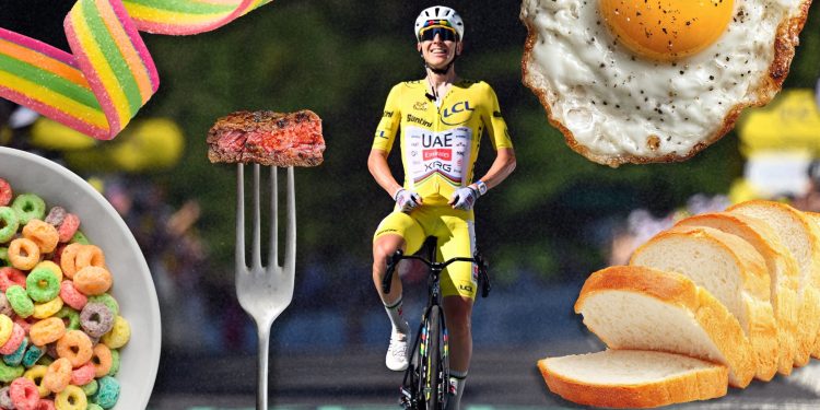 What a Tour de France Rider Eats in a Day